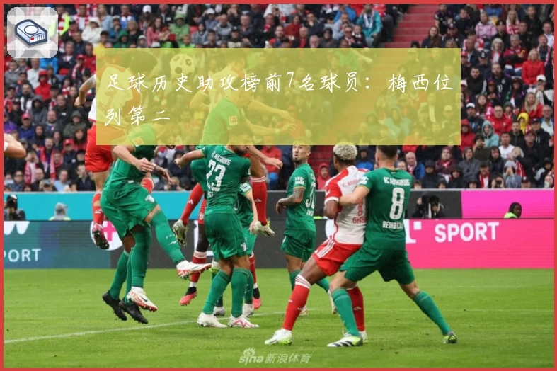 足球历史助攻榜前7名球员：梅西位列第二