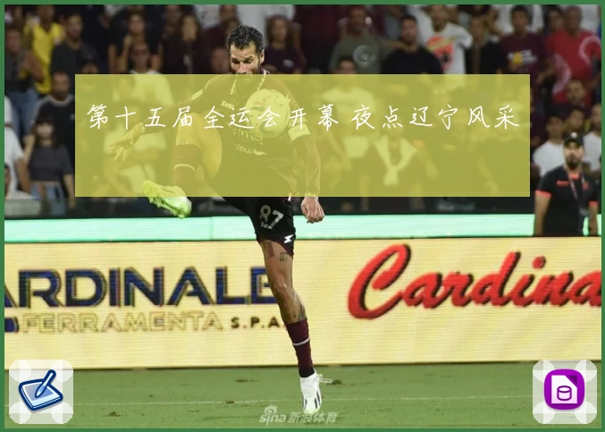 第十五届全运会开幕 夜点辽宁风采